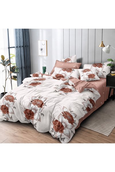 OEM Duvet Cover Set 2 people, fine Cotton , 6 pieces, 2 sides, SP835