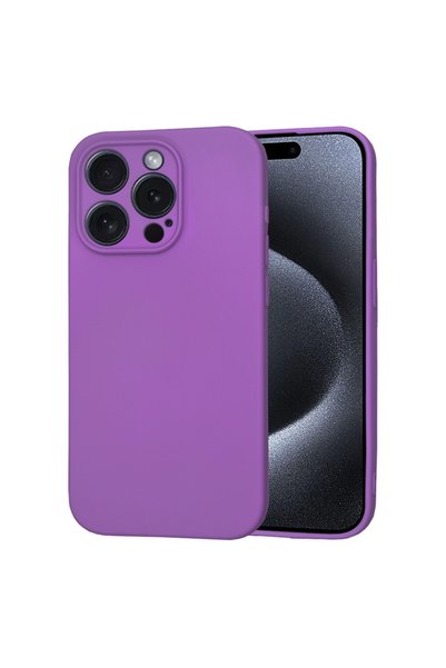 Aiyando Husa pentru iPhone 15 Pro Liquid Silicone cu MagSafe subtire captusit...