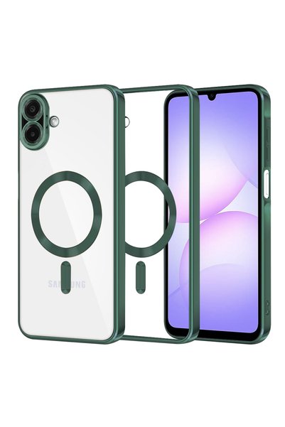 Aiyando Husa pentru Samsung Galaxy A07 4G cu MagSafe si protectie pentru lent...