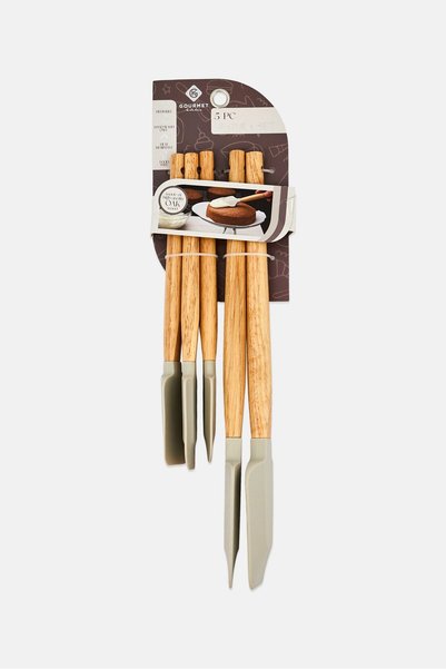 Gourmet 5 Pieces Spatula Set, Multicolor