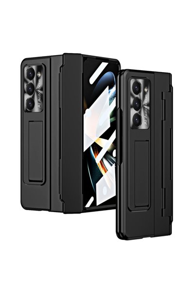 XGSM Husă de protecție din PC cu suport și protecție pentru balamale pentru S...