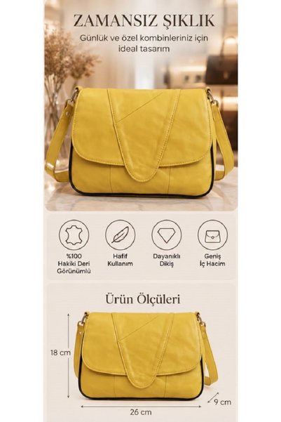 atter Genuine Leather Women's Bag (27cm X 22cm)