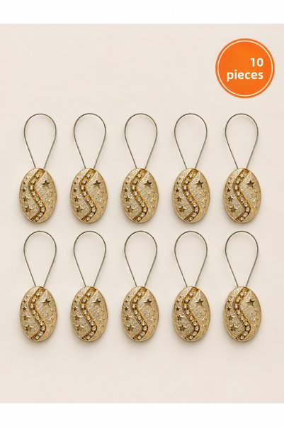 Helezoni Cleme pentru perdele decorative cu magnet extra puternic, suport pen...
