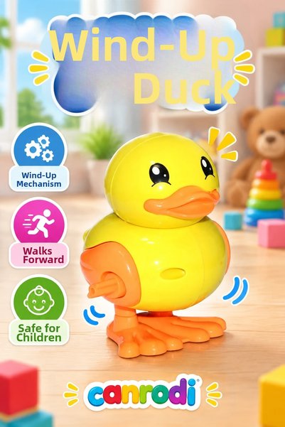 canrodi Urt005-01 Birliktoys, Wind-Up Duck