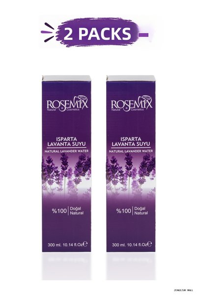 ROSEMIX Zngzrmll - Natural Lavender Water 300 ml - Set of 2 (154411)