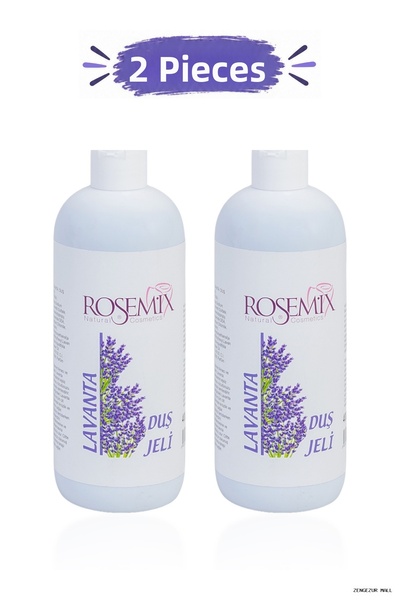 ROSEMIX Zngzrmll Mix - Shower Gel Lavender 400 ml - Set of 2 (152253)