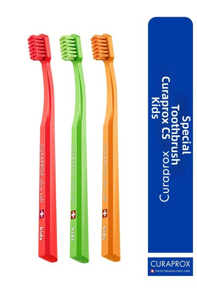 Curaprox Cs Children's Ultra Soft Toothbrush 4-12 Years (1 Piece)