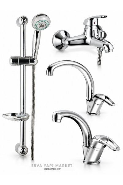 GPD Adrio Bathroom Swivel Sink Kitchen Faucet and Dst16 Massage Effect Slidin...