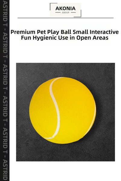 Generic Brand Premium Pet Play Ball Small Interactive Entertainment Hygienic ...