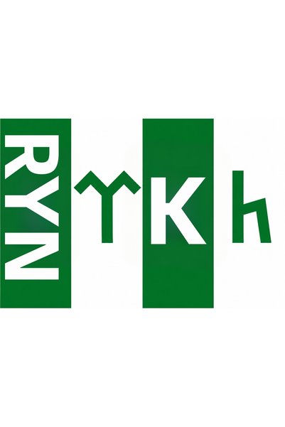 Vagonik Fan-Themed Turkish Written Wall Covering Wall Tapestry Green White