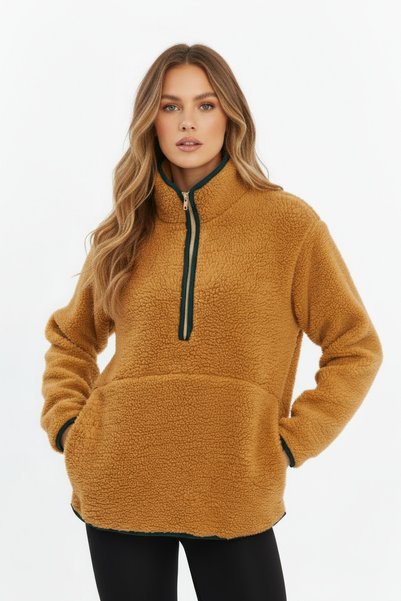 Grenj Fashion Λούτρινο πλεκτό φούτερ