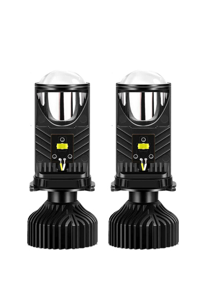Choice H4/9003/HB2 Hi/Lo LHD 2PCS H4 LED Projector Car Headlight 30000LM 6000...