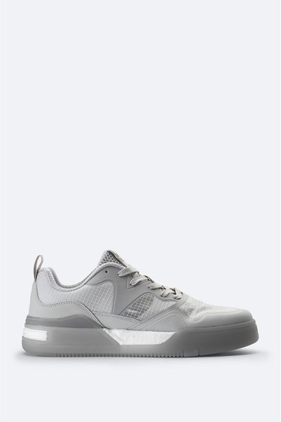 Avva Men's Gray Flexible Sole Sneaker A41Y8028