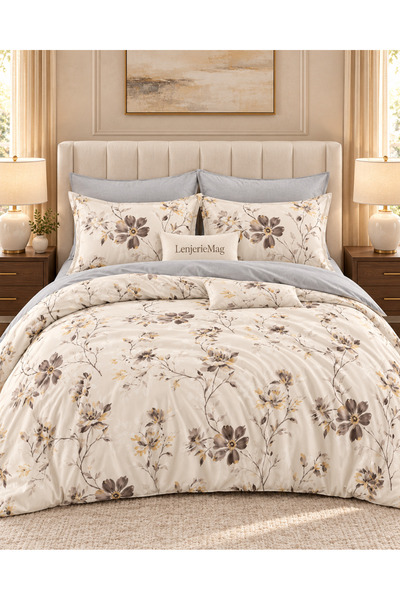 elegant home pucioasa Lenjerie de pat finet 6 piese SR33