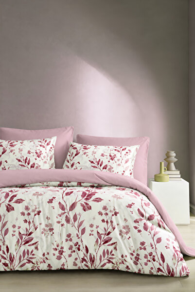 İQON Elastic Sheet Duvet Cover Set Double Size Slbyglkrs3645