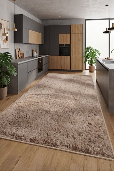 SOFT DECOR Vizon Kaymaz Taban Peluş Kesme Mutfak Antre Tozumaz Yumuşak Dokulu...