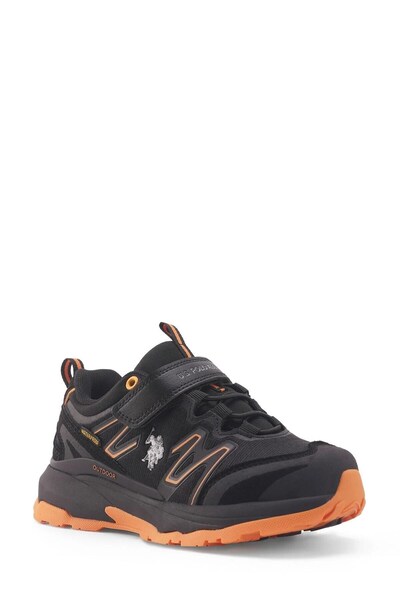 U.S. Polo Assn. Πόλο Ασν. 101885839   Tedera Μαύρο-Πορτοκαλί Boy Outdoor