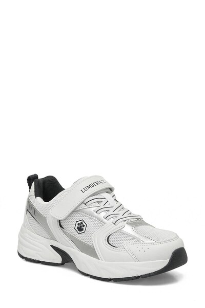 lumberjack Pol Jr White-Navy Blue Boys' Sports Shoes