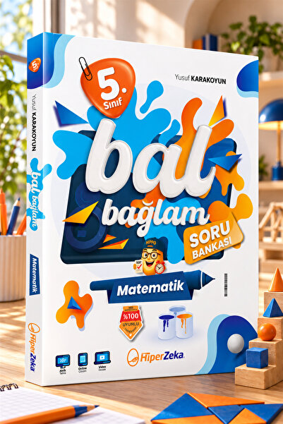 HiperZeka 2027 5. Sınıf BAL BAĞLAM Matematik Soru Bankası | Yusuf KARAKOYUN