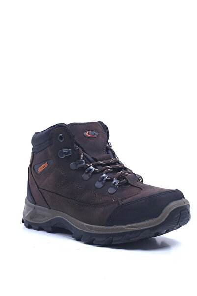 Scooter G5538Cko Dark Brown Crazy Women's Waterproof Daily Boots
