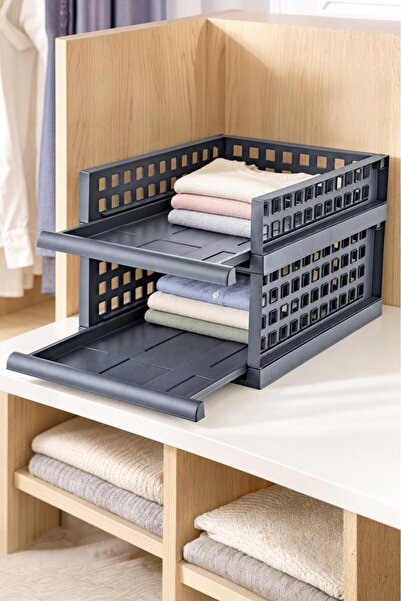 Smartware Smart Shelf Maxi-Midi Set Anthracite - Multi-Purpose Cabinet with S...