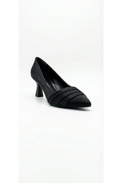 Ustalar Ayakkabı Çanta Black Women's Heeled Shoes 615.960