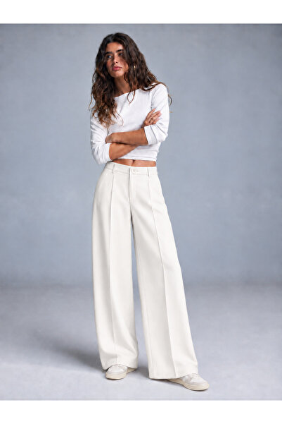 WE AND ME Wide Leg High Waist Palazzo Wide Leg Pants