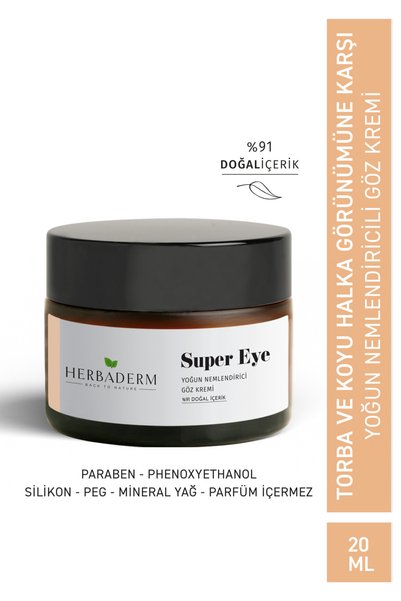Herbaderm Super Eye Dark Circle and Anti-Wrinkle Collagen + Vitamin C Moistur...