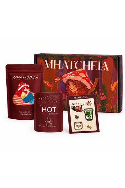 MHATCHELA عرض اليوم الوطني ماتشا 100g+هوت شوكلت