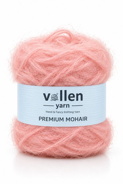 vollen yarn خيط حياكة موهير فاخر 100 جرام 250 متر - نسيج ناعم وخفيف وسميك |  ...