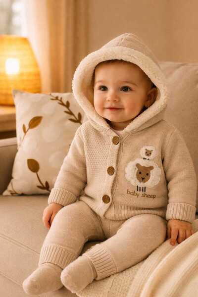 a baby KUZU ASTARLI BEBEK TAKIM