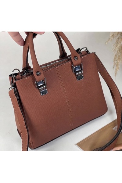 Marvelis Eta 3 Compartment Lacos Leather Crossbody Shoulder Bag