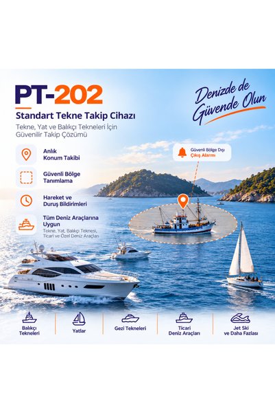Peta Mobil PT-202 Standart Tekne Takip Cihazı