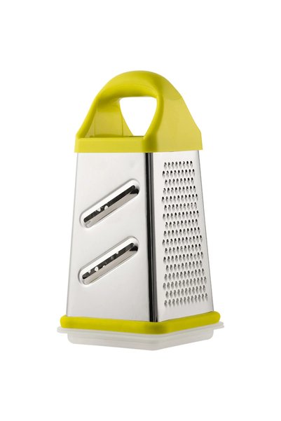 Choice B-Green Multifunctional Vegetable Grater Chopper 4 Side Manual Stainle...