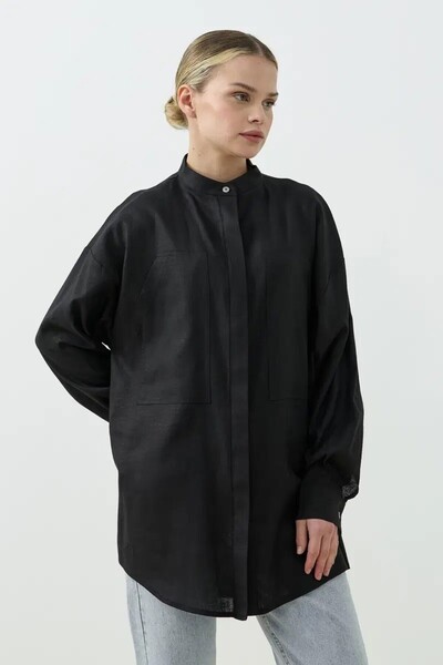 QANU Valenza Shirt Black