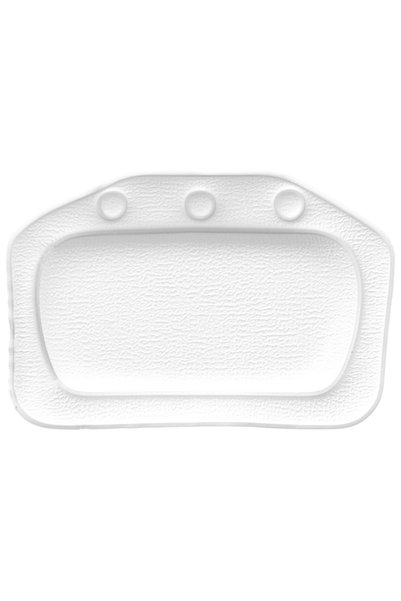 Choice WHITE Neck Bathtub Cushion Soft Headrest With Suction Cup SPA Bath Pil...