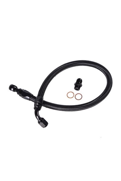 SPEEDRACING BLACK For Honda Acura D15 D16 B16B B16A B18C B/D Series New Braid...