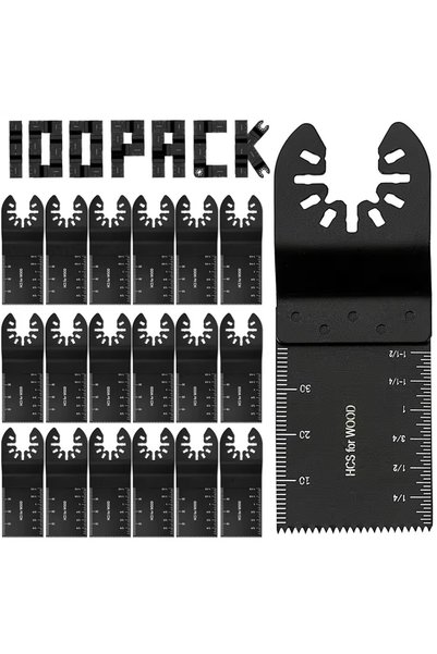 Choice4 100PC 100/50/20Pcs Oscillating Saw Blade Multi Tools Blades Multi-Fun...