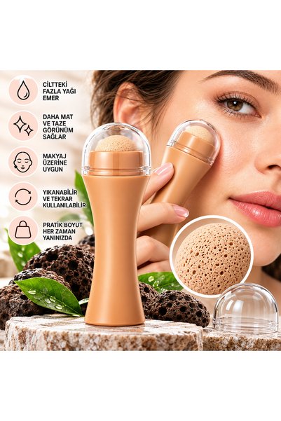 WANDA NARA COSMETİCS Cilt Yağ Emici Volkanik Taş Roll-On – Kadınların Güzelli...