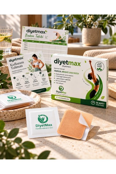 DİYETMAX Göbek bandı (Bitkisel İçerikli 30 Adet)