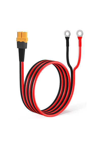 Choice كابل موصل XT60H-F بطول 1 متر مع حلقة O-Ring M8 مناسب لبطاريات التحكم ع...
