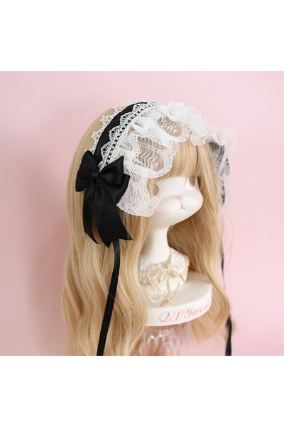 Choice3 H lolita headband hair accessories hair accessories sweet lace headba...