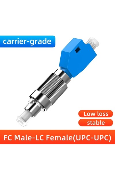 Choice8 FC UPC-LC UPC Optical Fiber Adapter FC-Male to LC-Female Connector SC...