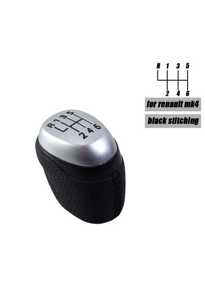 Choice7 black 6 speed Car Accessories Gear Shift Knob for Renault Megane MK4 ...