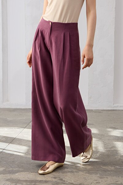 QANU Violet Pantolon Mürdüm