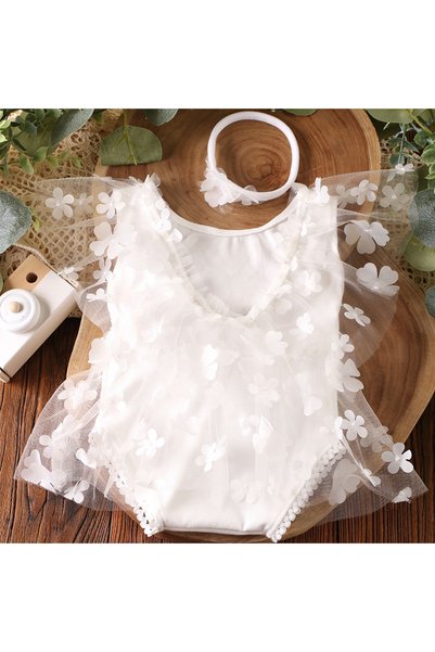 Choice 0-1Month WHITE Ylsteed 2 Pieces Set Newborn Girl Photography Outfits E...
