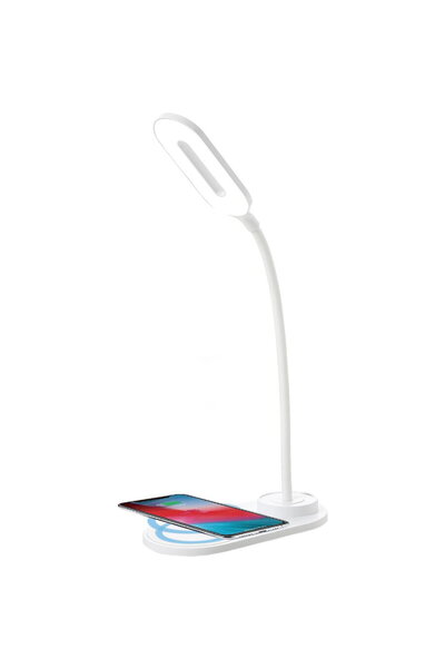 Home Lampa LED de birou DK-H12, Incarcator wireless, 3 moduri, control touch,...