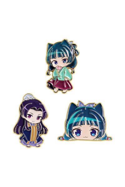 Choice AB3222 2-3pcs/set Cartoon Cosplay Anime Manga Figure Enamel Pins Lab R...