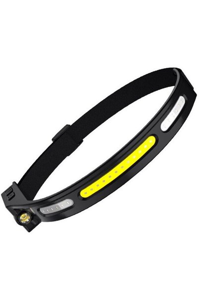 Supfire Lanternă frontală LED HL76, LED+COB, Lumină roșie, Control prin gestu...