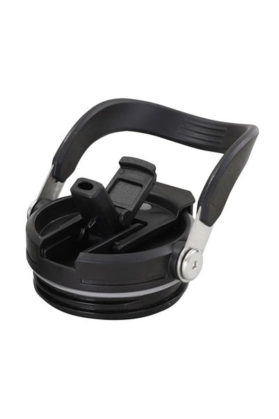 Choice black 30oz Portable Car Cup Lid with Handle and Straw, Leak-proof Plas...